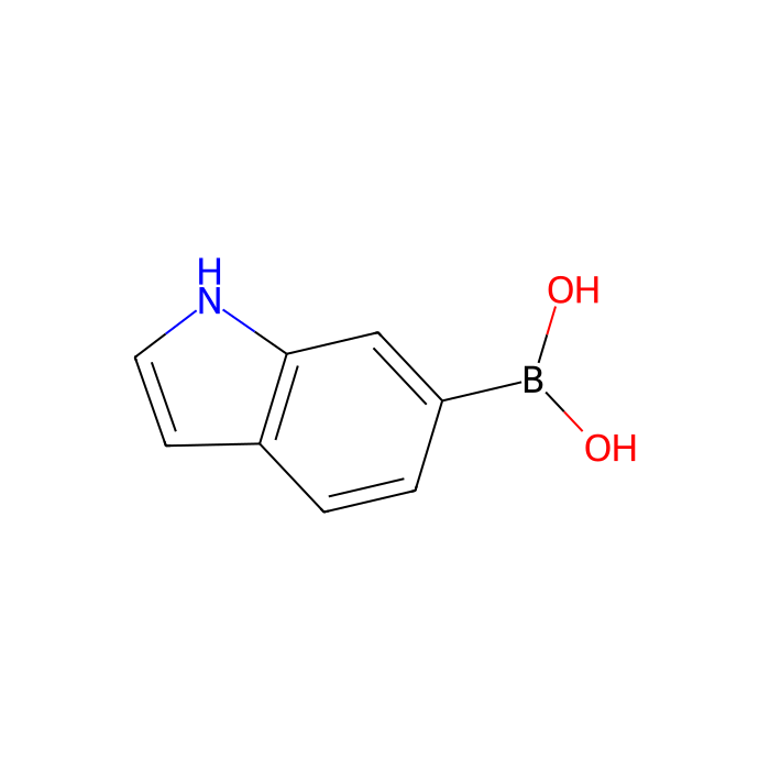 6-Indoleboronic Acid (contains varying amounts of Anhydride） - ≥95% CAS No(147621-18-9) by Aladdin Scientific
