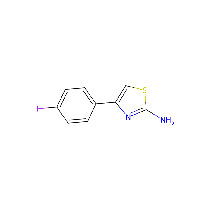 4-(4-iodophenyl)-1,3-thiazol-2-amine - ≥97% CAS No(31699-14-6) by Aladdin Scientific