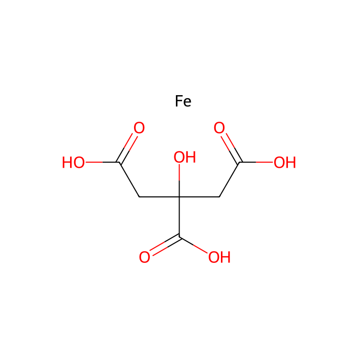 Ferric citrate -  CAS No(2338-05-8) by Aladdin Scientific