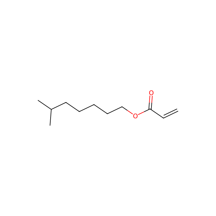 Isooctyl acrylate - ≥90%, contains ＜125 ppm MEHQ as inhibitor CAS No(29590-42-9) by Aladdin Scientific