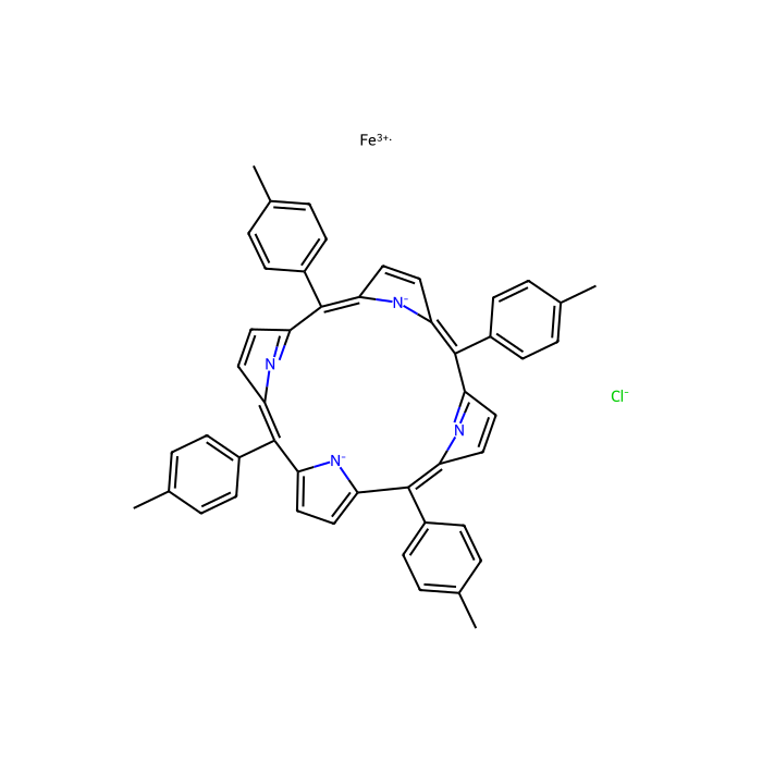 5,10,15,20-tetrakis(4-methylphenyl)porphyrinatoiron(III) chloride - ≥95% CAS No(19496-18-5) by Aladdin Scientific