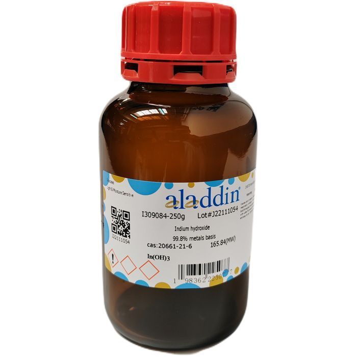 Indium hydroxide - ≥99.8% metals basis CAS No(20661-21-6) by Aladdin Scientific