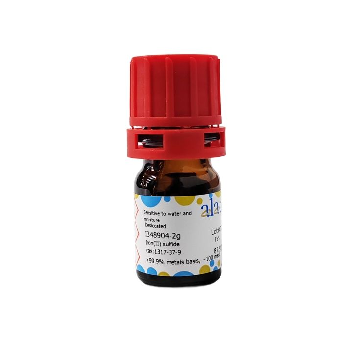 Iron(II) sulfide - ≥99.9% metals basis, −100 mesh CAS No(1317-37-9) by Aladdin Scientific