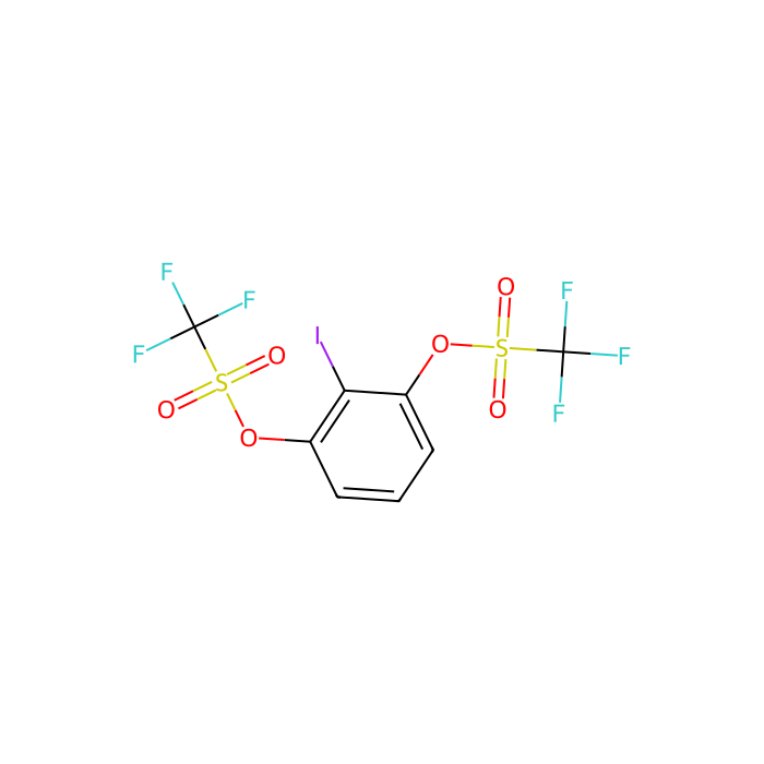 2-Iodo-1,3-phenylene Bis(trifluoromethanesulfonate) - ≥98% CAS No(514826-78-9) by Aladdin Scientific