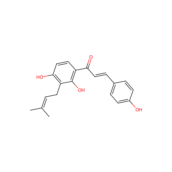 Isobavachalcone - 10mM in DMSO CAS No(20784-50-3) by Aladdin Scientific