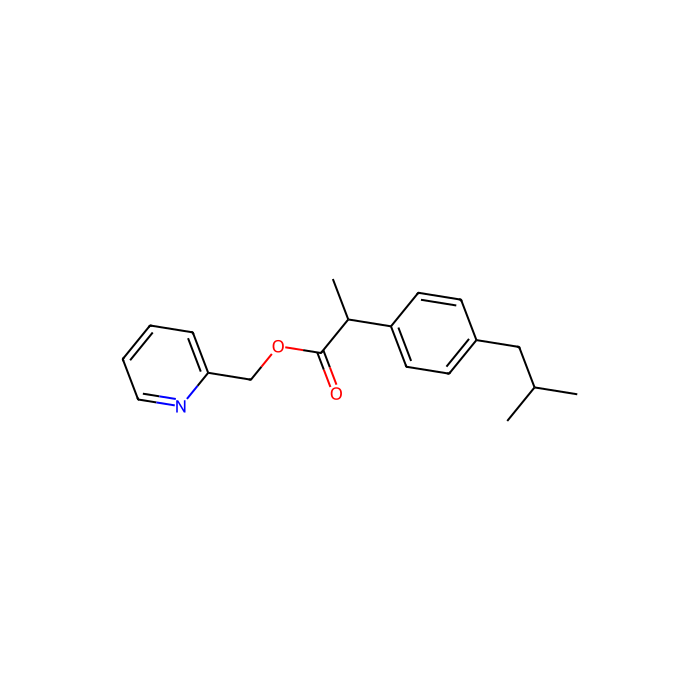Ibuprofen piconol - 10mM in DMSO CAS No(64622-45-3) by Aladdin Scientific