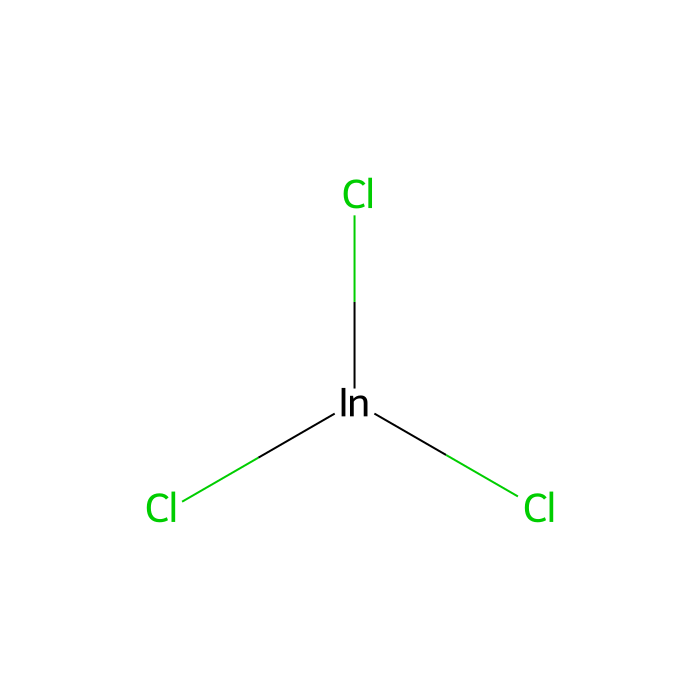 Indium(III) chloride hydrate - ~39% indium basis, 2-3 mol/mol water CAS No(10025-82-8) by Aladdin Scientific