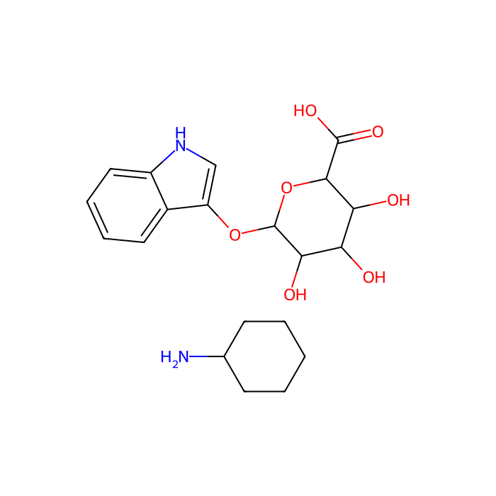 Indoxyl β-D-glucuronide cyclohexylammonium salt - ≥98% CAS No(216971-58-3) by Aladdin Scientific