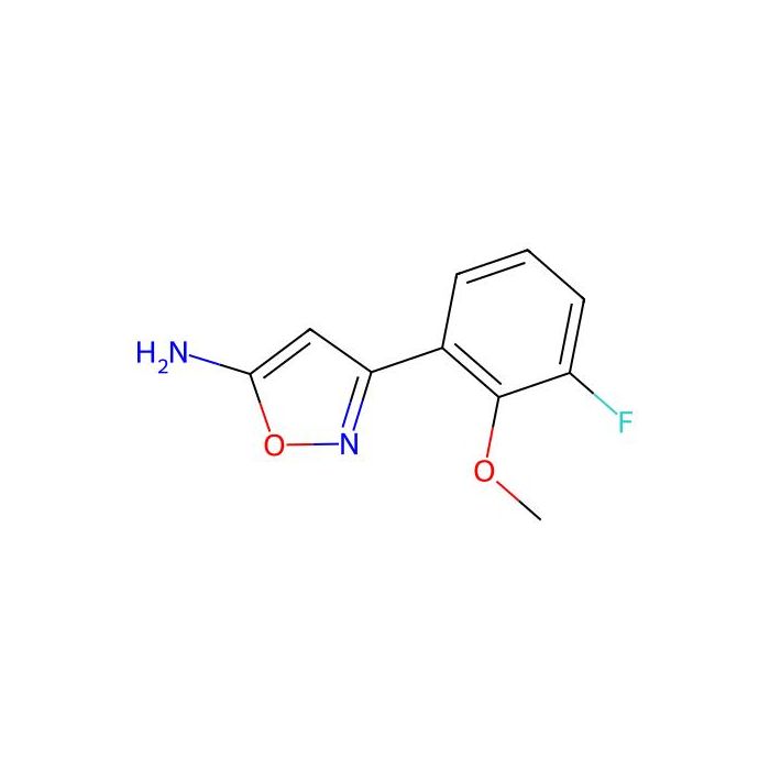 3-(3-fluoro-2-methoxy-phenyl)isoxazol-5-amine - ≥97% CAS No(1465812-19-4) by Aladdin Scientific