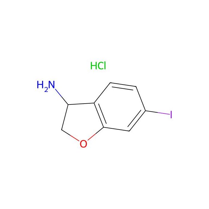6-iodo-2,3-dihydrobenzofuran-3-amine;hydrochloride - ≥97% CAS No(2970214-26-5) by Aladdin Scientific