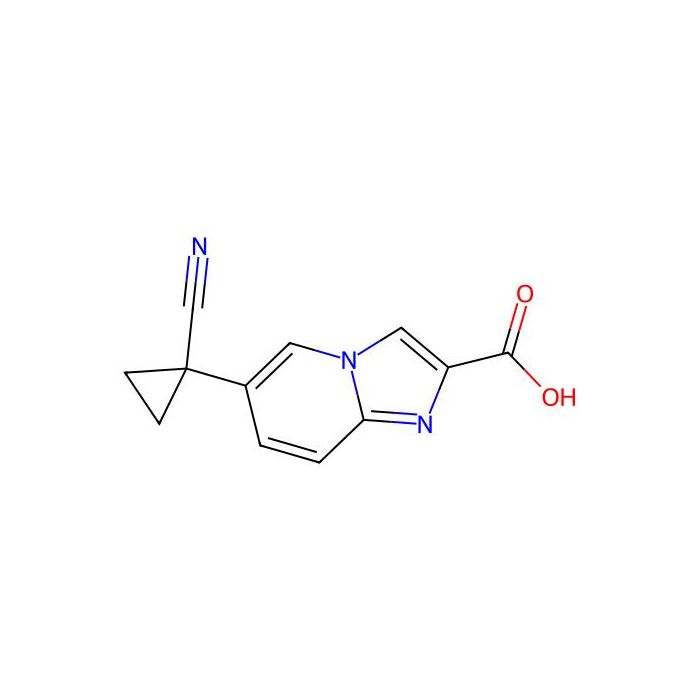 6-(1-cyanocyclopropyl)imidazo[1,2-a]pyridine-2-carboxylic acid - ≥97% CAS No(2654760-79-7) by Aladdin Scientific