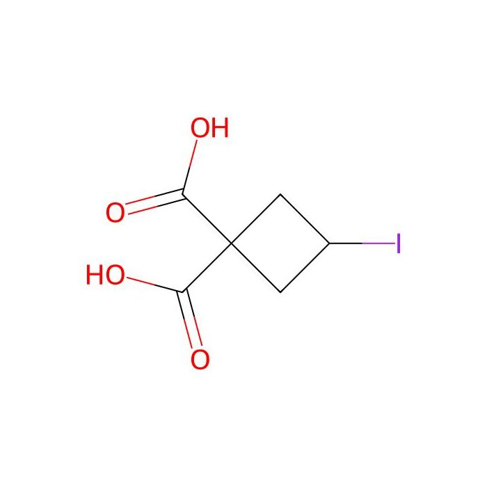 3-iodocyclobutane-1,1-dicarboxylic acid - ≥97% CAS No(2940944-31-8) by Aladdin Scientific