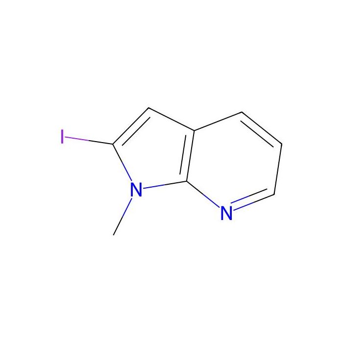 2-iodo-1-methyl-1H-pyrrolo[2,3-b]pyridine - ≥97% CAS No(1388711-09-8) by Aladdin Scientific