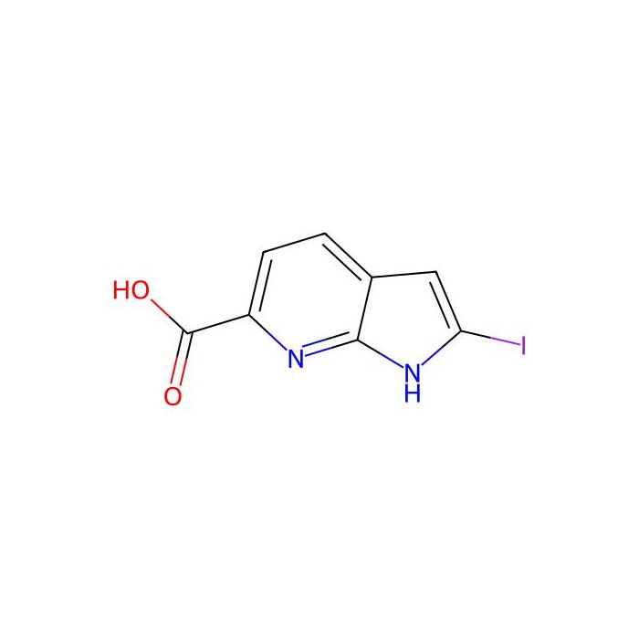 2-iodo-1H-pyrrolo[2,3-b]pyridine-6-carboxylic acid - ≥97% CAS No(1638760-56-1) by Aladdin Scientific