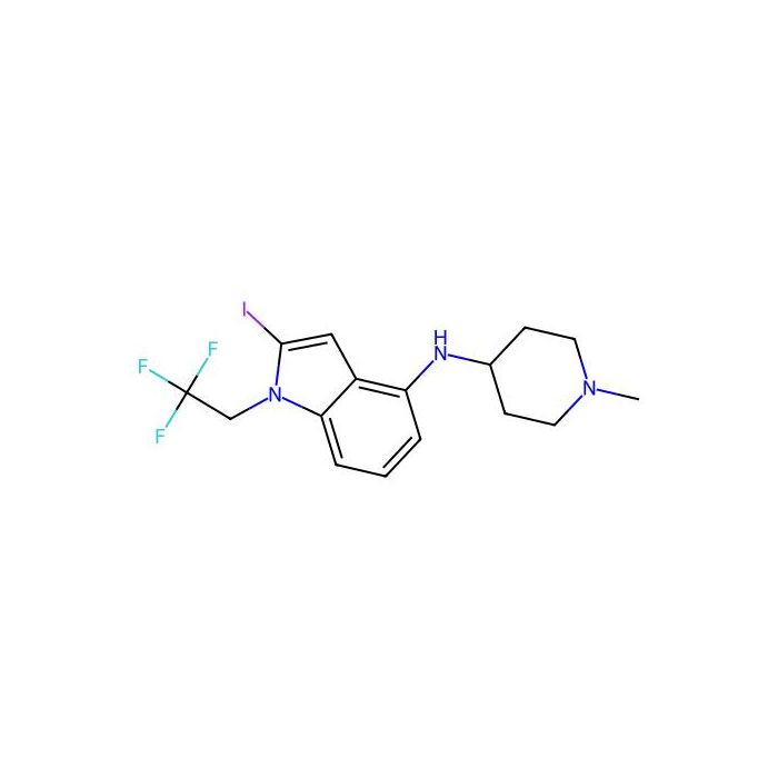 2-iodo-N-(1-methyl-4-piperidyl)-1-(2,2,2-trifluoroethyl)indol-4-amine - ≥97% CAS No(2127096-40-4) by Aladdin Scientific