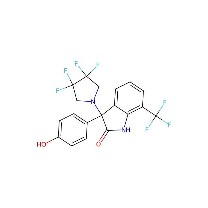 3-(4-hydroxyphenyl)-3-(3,3,4,4-tetrafluoropyrrolidin-1-yl)-7-(trifluoromethyl)indolin-2-one - ≥97% CAS No(2768139-75-7) by Aladdin Scientific