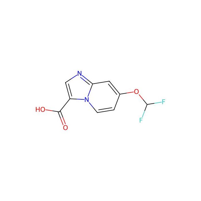 7-(difluoromethoxy)imidazo[1,2-a]pyridine-3-carboxylic acid - ≥97% CAS No(1426136-24-4) by Aladdin Scientific