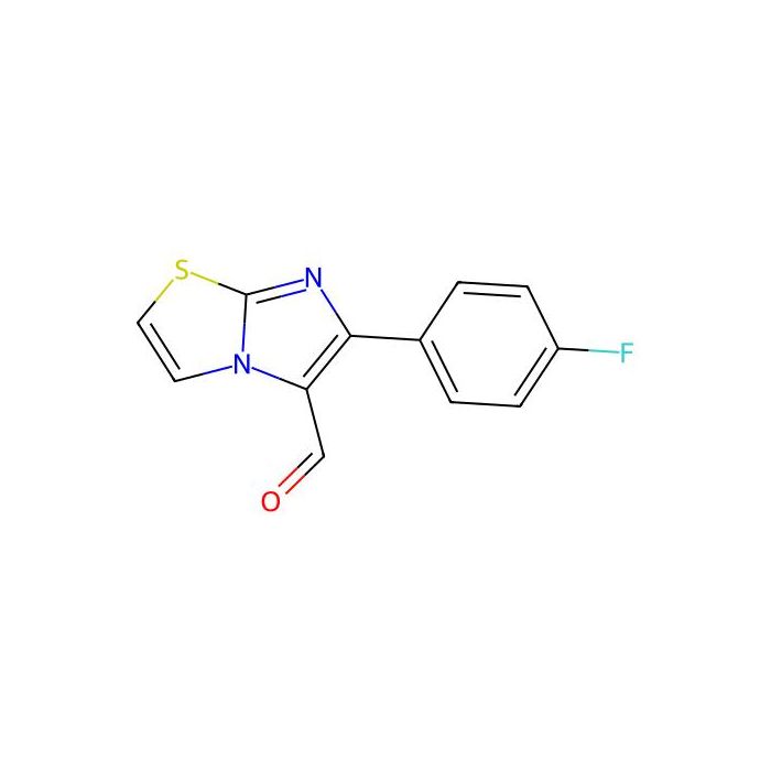 6-(4-FLUOROPHENYL)IMIDAZO[2，1-B][1，3]THIAZOLE-5-CARBALDEHYDE - ≥95% CAS No(134670-30-7) by Aladdin Scientific