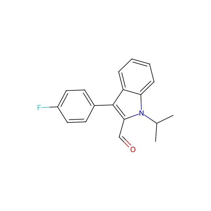 3-(4-Fluorophenyl)-1-isopropylindole-2-carbaldehyde - ≥97% CAS No(101125-34-2) by Aladdin Scientific