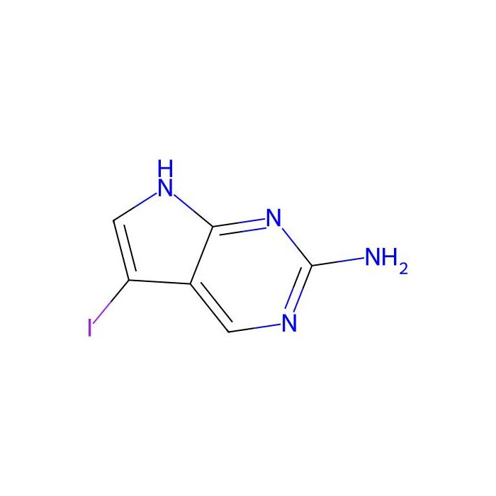5-Iodo-7H-pyrrolo[2，3-d]pyrimidin-2-amine - ≥97% CAS No(1416354-36-3) by Aladdin Scientific