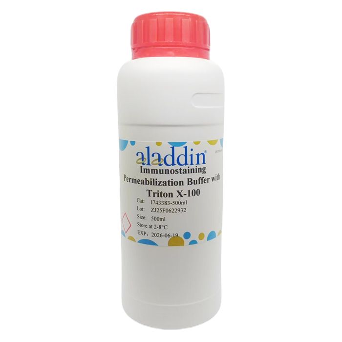 Immunostaining Permeabilization Buffer with Triton X-100 - BioReagent, Suitable for Immunofluorescence(IF), Suitable for Immunohistochemistry(IHC), for protein analysis, ready-to-use, 0.3%  by Aladdin Scientific