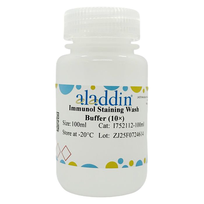 Immunol Staining Wash Buffer (10×) - BioReagent, Suitable for Immunofluorescence(IF), Suitable for Immunohistochemistry(IHC), 10×  by Aladdin Scientific