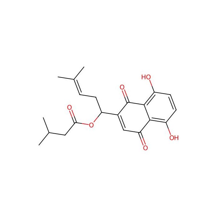 Isovalerylshikonin - ≥98% CAS No(76549-35-4) by Aladdin Scientific