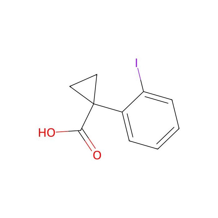 1-(2-Iodophenyl)cyclopropane-1-carboxylic acid - ≥98% CAS No(124276-93-3) by Aladdin Scientific
