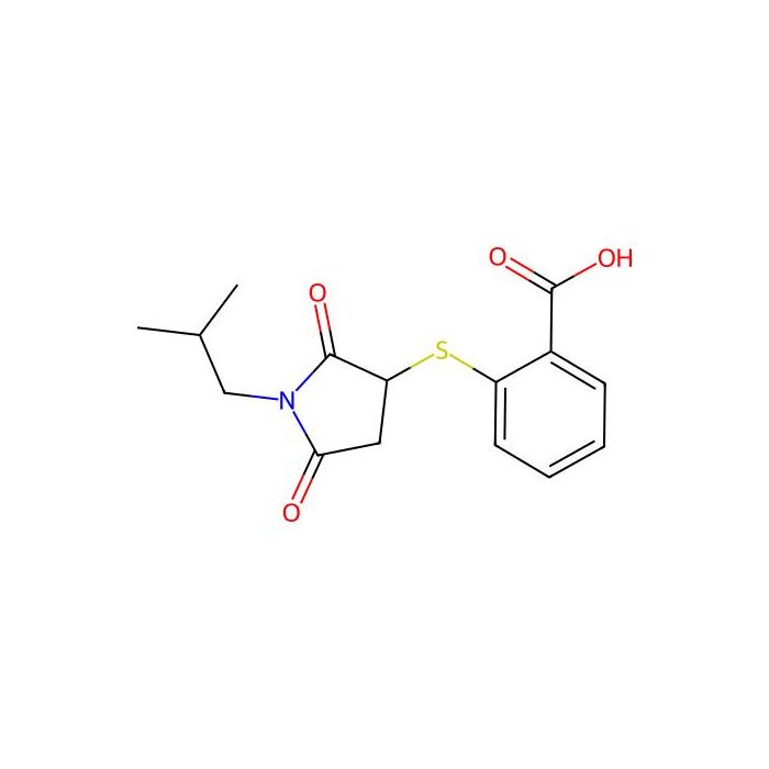 2-((1-Isobutyl-2,5-dioxopyrrolidin-3-yl)thio)benzoic acid -  CAS No(831194-72-0) by Aladdin Scientific