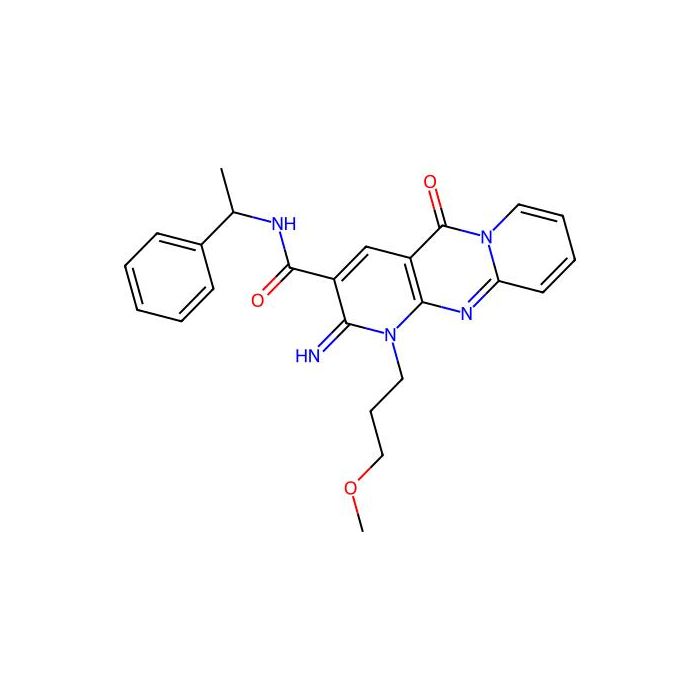 2-Imino-1-(3-methoxypropyl)-5-oxo-N-(1-phenylethyl)-1,5-dihydro-2H-dipyrido(1,2-A:2,3-D)pyrimidine-3-carboxamide - ≥95% CAS No(510762-79-5) by Aladdin Scientific