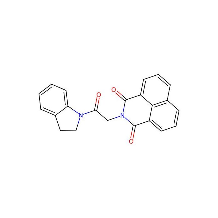 2-(2-(indolin-1-yl)-2-oxoethyl)-1H-benzo[de]isoquinoline-1,3(2H)-dione -  CAS No(326889-63-8) by Aladdin Scientific