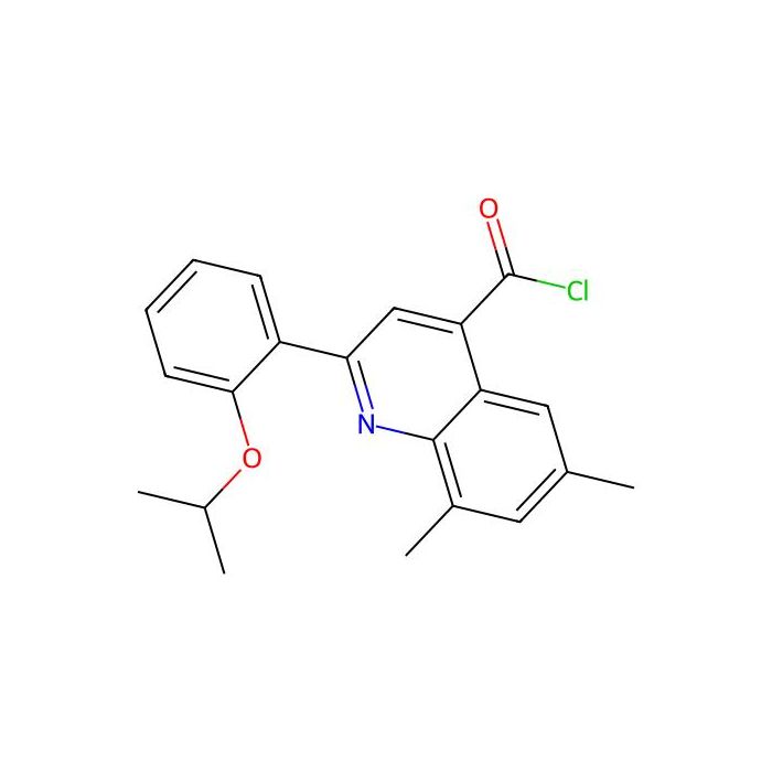 2-(2-Isopropoxyphenyl)-6,8-dimethylquinoline-4-carbonyl chloride - ≥97% CAS No(1160263-01-3) by Aladdin Scientific