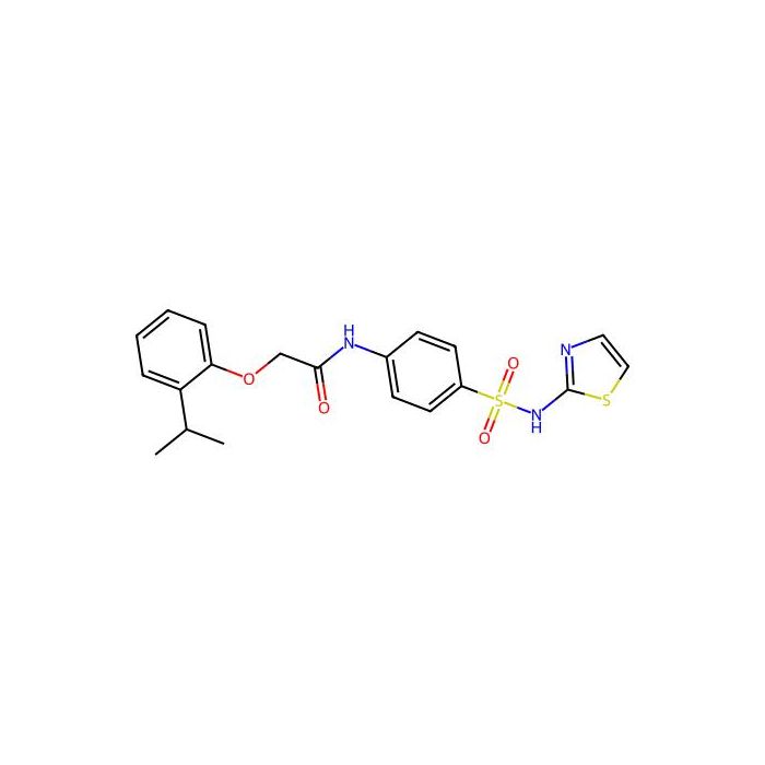 2-(2-isopropylphenoxy)-N-{4-[(1,3-thiazol-2-ylamino)sulfonyl]phenyl}acetamide -  CAS No(606923-54-0) by Aladdin Scientific