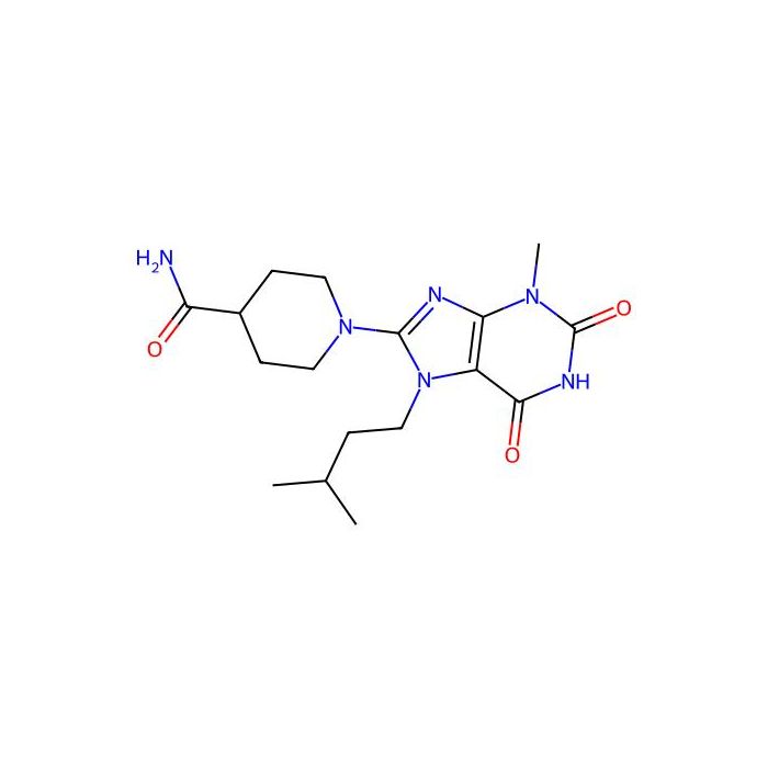 1-(7-isopentyl-3-methyl-2,6-dioxo-2,3,6,7-tetrahydro-1H-purin-8-yl)piperidine-4-carboxamide -  CAS No(442864-63-3) by Aladdin Scientific