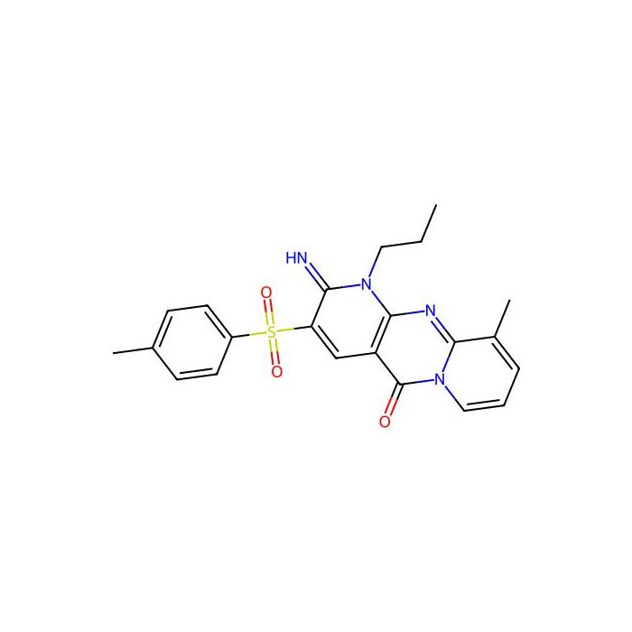 2-Imino-10-methyl-3-((4-methylphenyl)sulfonyl)-1-propyl-1,2-dihydro-5H-dipyrido(1,2-A:2,3-D)pyrimidin-5-one - ≥95% CAS No(606958-77-4) by Aladdin Scientific