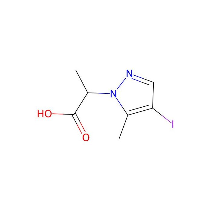 2-(4-iodo-5-methyl-1H-pyrazol-1-yl)propanoic acid - ≥97% CAS No(1354705-38-6) by Aladdin Scientific