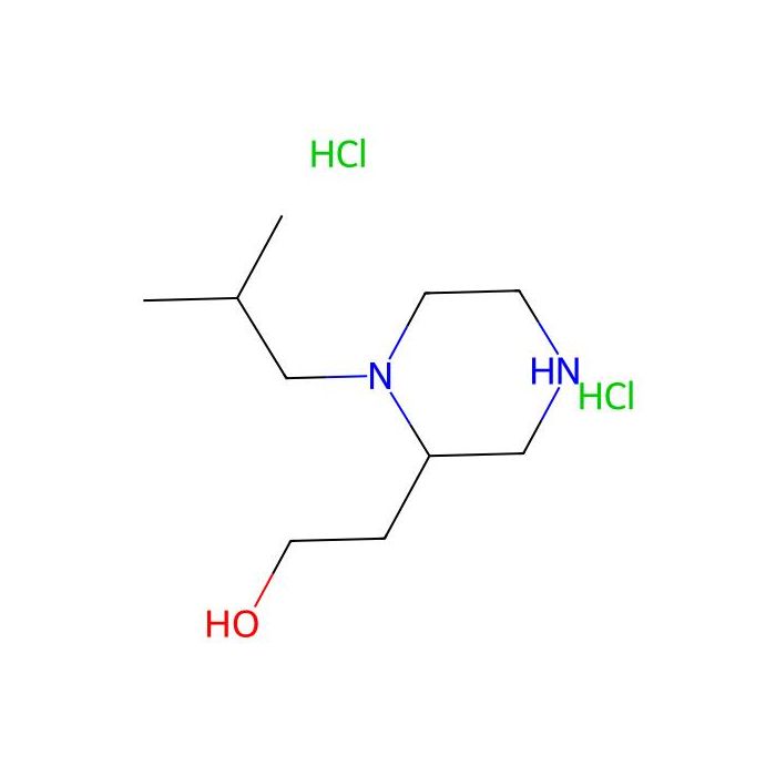 2-(1-Isobutyl-2-piperazinyl)-1-ethanol dihydrochloride -  CAS No(1049750-12-0) by Aladdin Scientific