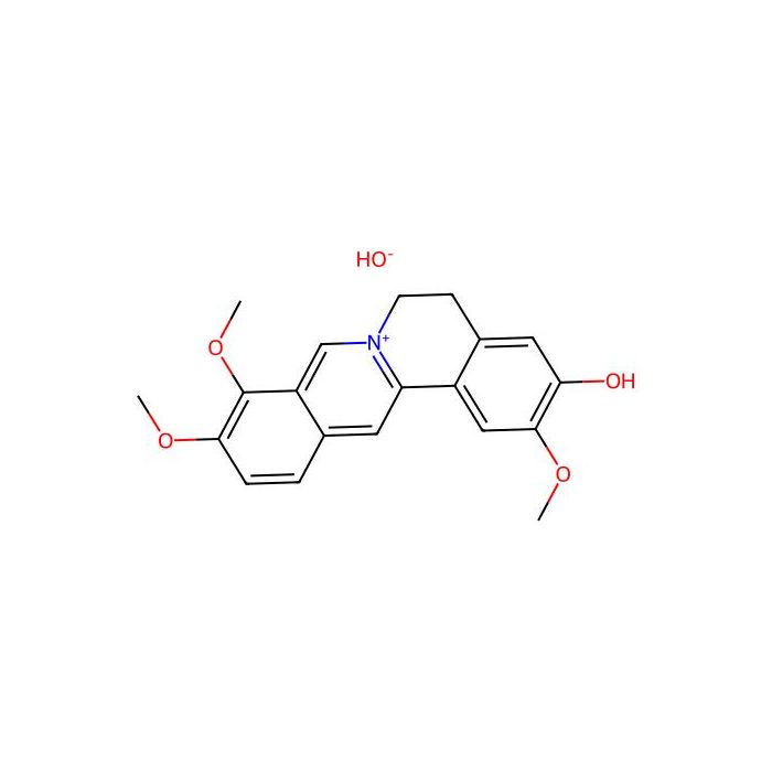 Jatrorrhizine hydroxide - Moligand™, 10 mM in Water CAS No(483-43-2) by Aladdin Scientific