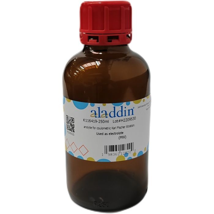 anolyte for coulometric Karl Fischer titration. - Used as electrolyte  by Aladdin Scientific