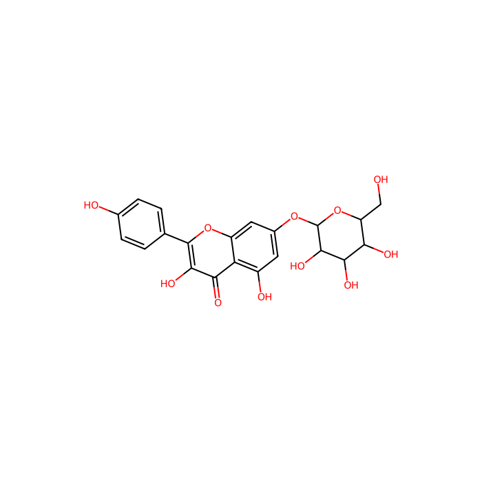Kaempferol 7-O-β -D-glucopyranoside - ≥90%(HPLC) CAS No(16290-07-6) by Aladdin Scientific