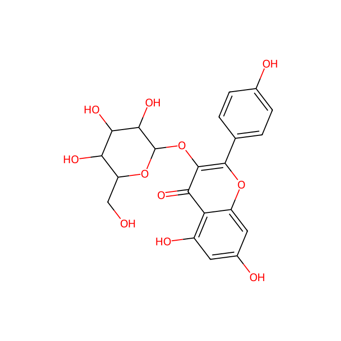 Kaempferol 3-β-D-glucopyranoside - 10mM in DMSO CAS No(480-10-4) by Aladdin Scientific