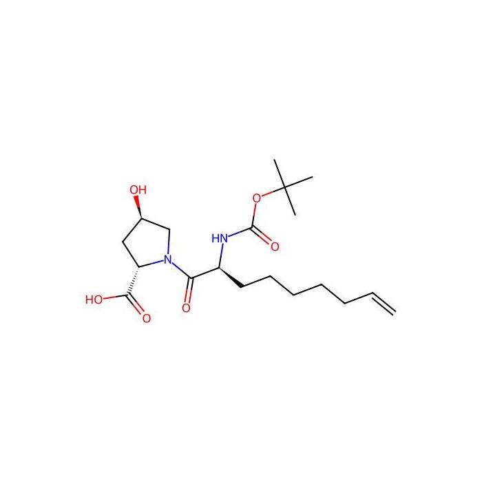 L-Proline, 1-[(2S)-2-[[(1,1-dimethylethoxy)carbonyl]amino]-1-oxo-8-nonen-1-yl]-4-hydroxy-, (4R)- -  CAS No(552335-47-4) by Aladdin Scientific