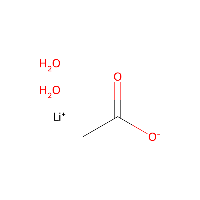 Lithium acetate dihydrate - AR, ≥99% CAS No(6108-17-4) by Aladdin Scientific