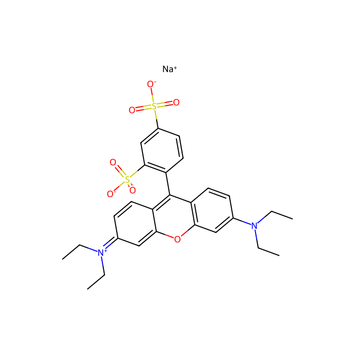 Lissamine rhodamine B - Biological stain CAS No(3520-42-1) by Aladdin Scientific