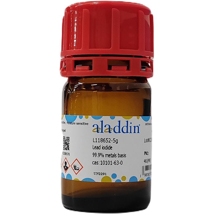 Lead iodide - ≥99.9% metals basis CAS No(10101-63-0) by Aladdin Scientific