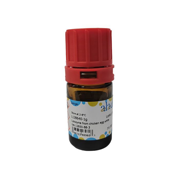 Lysozyme from chicken egg white -   CAS No(9001-63-2) by Aladdin Scientific