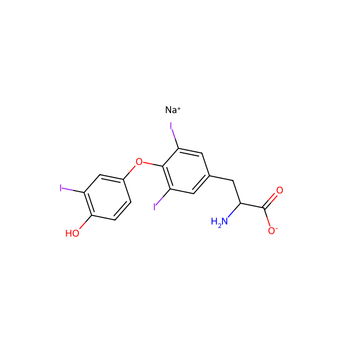 3,3',5-Triiodo-L-thyronine sodium salt - ≥97% CAS No(55-06-1) by Aladdin Scientific