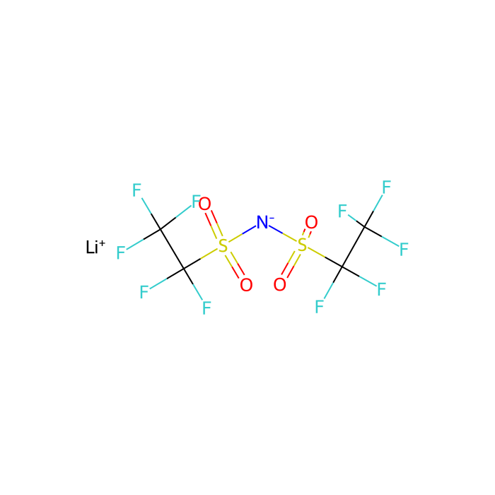 Lithium Bis(pentafluoroethanesulfonyl)imide（LiBETI） - ≥98%(T) CAS No(132843-44-8) by Aladdin Scientific