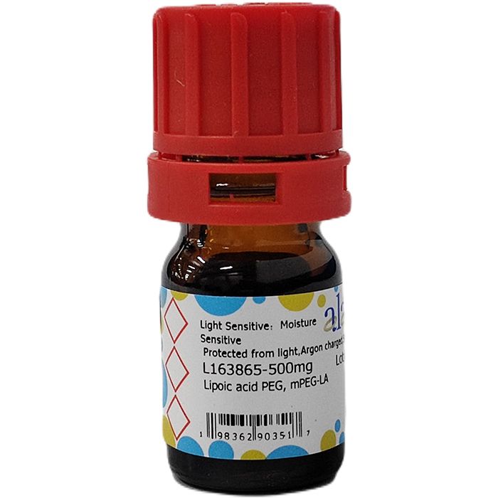 Lipoic acid PEG, mPEG-LA - MW 10000 Da  by Aladdin Scientific
