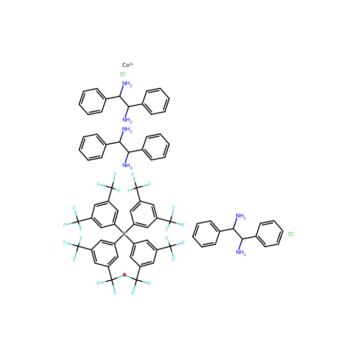 lambda-Tris[(1S,2S)-1,2-diphenyl-1,2-ethanediamine]cobalt(III) chloride tetrakis[3,5-bis(trifluoromethyl)phenyl]borate dihydrate SKJ-1 - ≥95%  by Aladdin Scientific